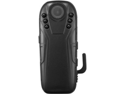 Mini Gravador De Vídeo Com Filmadora Corporal, Mini Gravador De Vídeo Portátil Hd 1080p E Câmera De Segurança Pequena Yizhood (preto)
