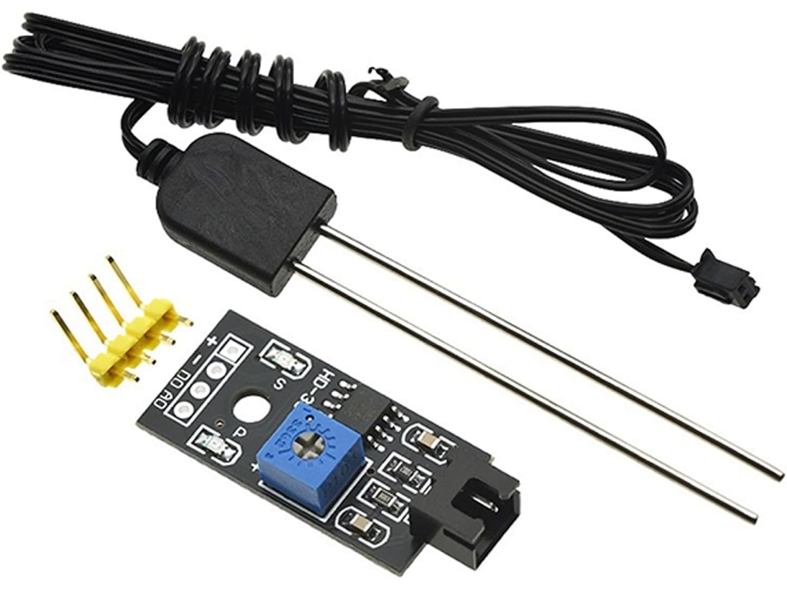 Módulo Detector De Umidade Do Solo, Medidor Sensorial Higrômetro, Testador Água, Transdutor Sonda Resistência