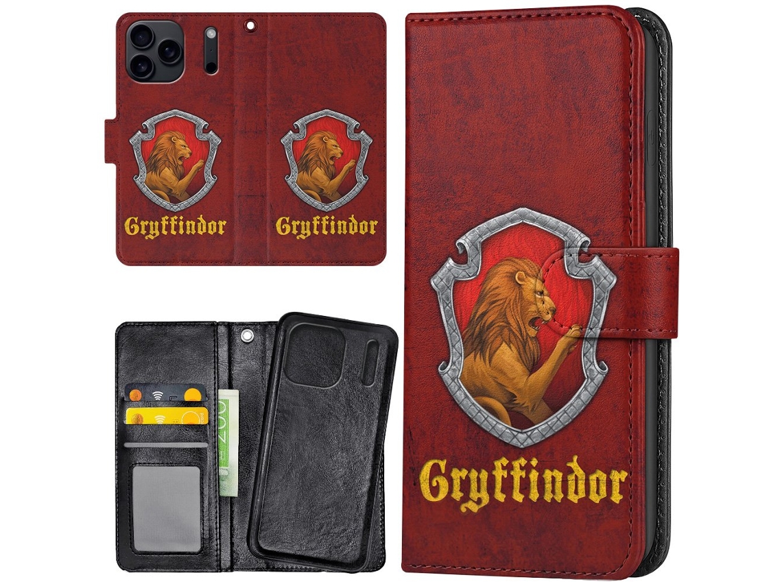 Capa Carteira Para Iphone 17 Pro/capa Harry Potter Grifinória
