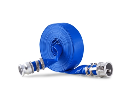 Mangueira De Retrolavagem Vevor 38,1 Mm X 15,24 M Para Várias Bombas, Azul