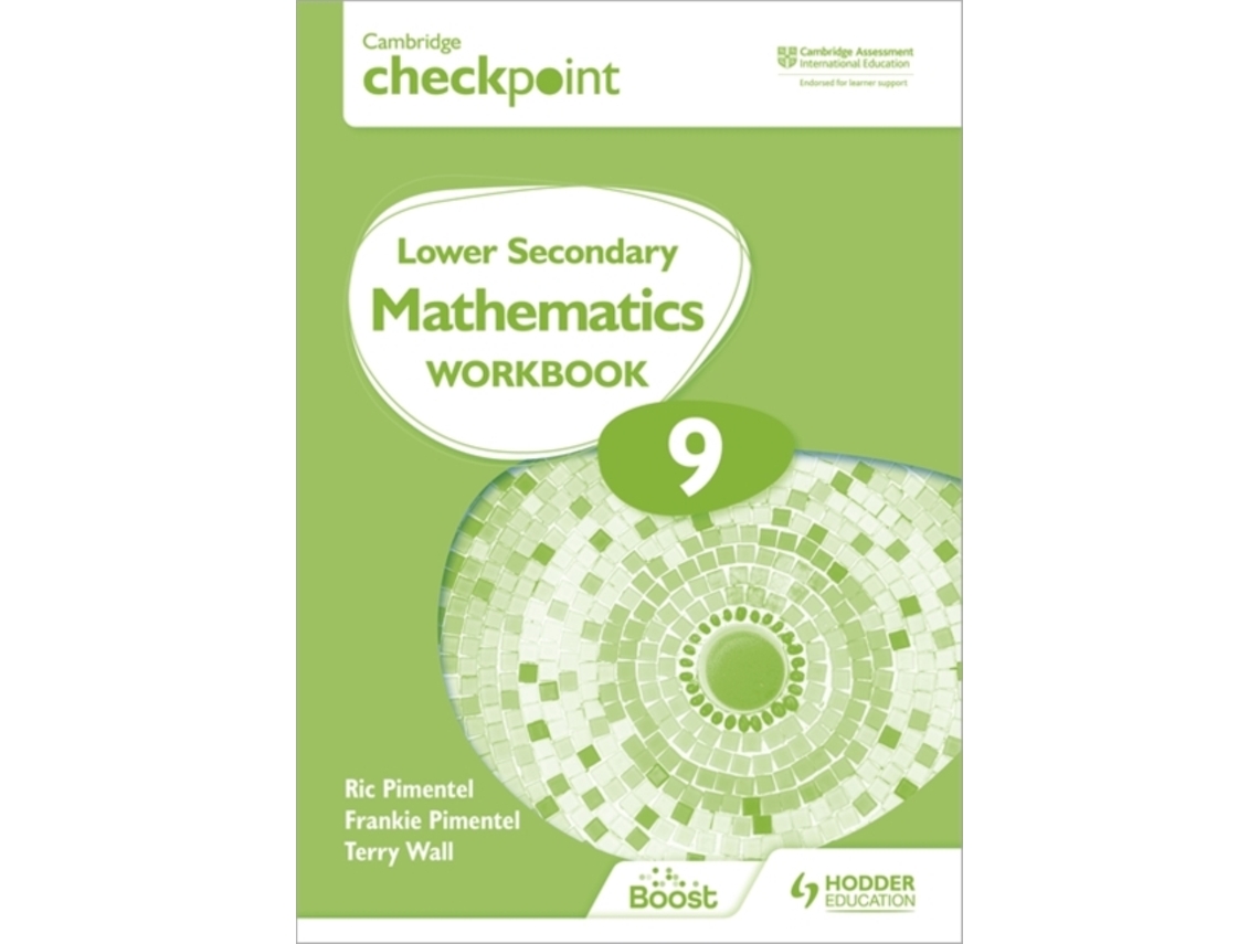 Livro Cambridge Checkpoint Lower Secondary Mathematics Workbook 9 de Frankie Pimentel, Ric Pimentel et al. (Inglês)