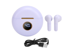 Aetheria fones de Ouvido Gaming Bluetooth Sem Fio Hifi Compactos para Huawei Ios Roxo