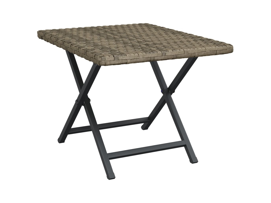 Folding Table, Folding Tables Vidaxl Cinzeto Rattan / Vime (n/a)