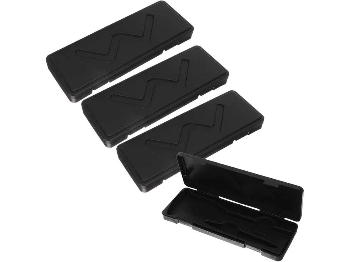 Conjunto De 4 Caixas Organizadoras Portáteis Plástico Para Compactas E