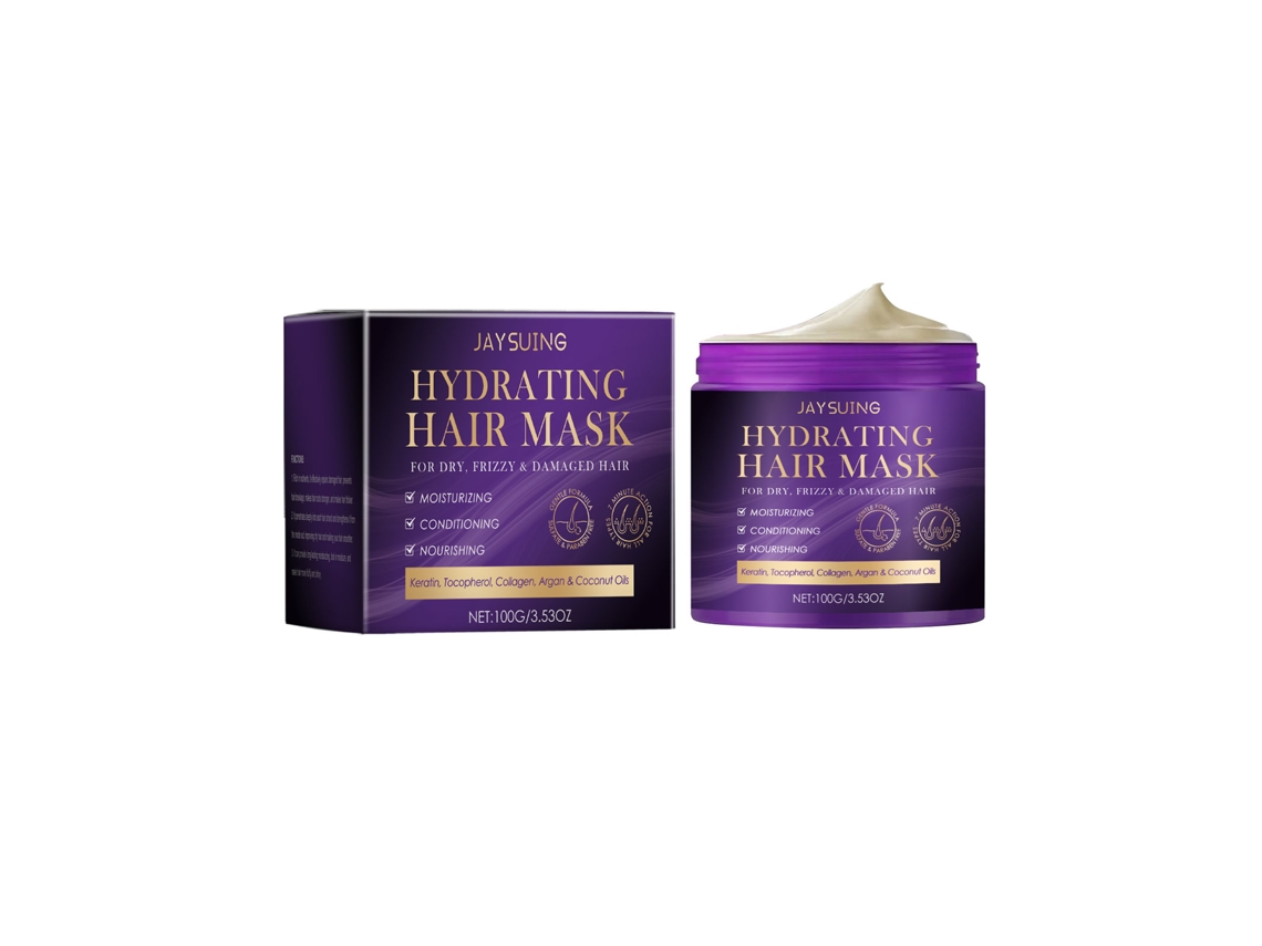 Máscara Hidratante Rápida para Cabelo