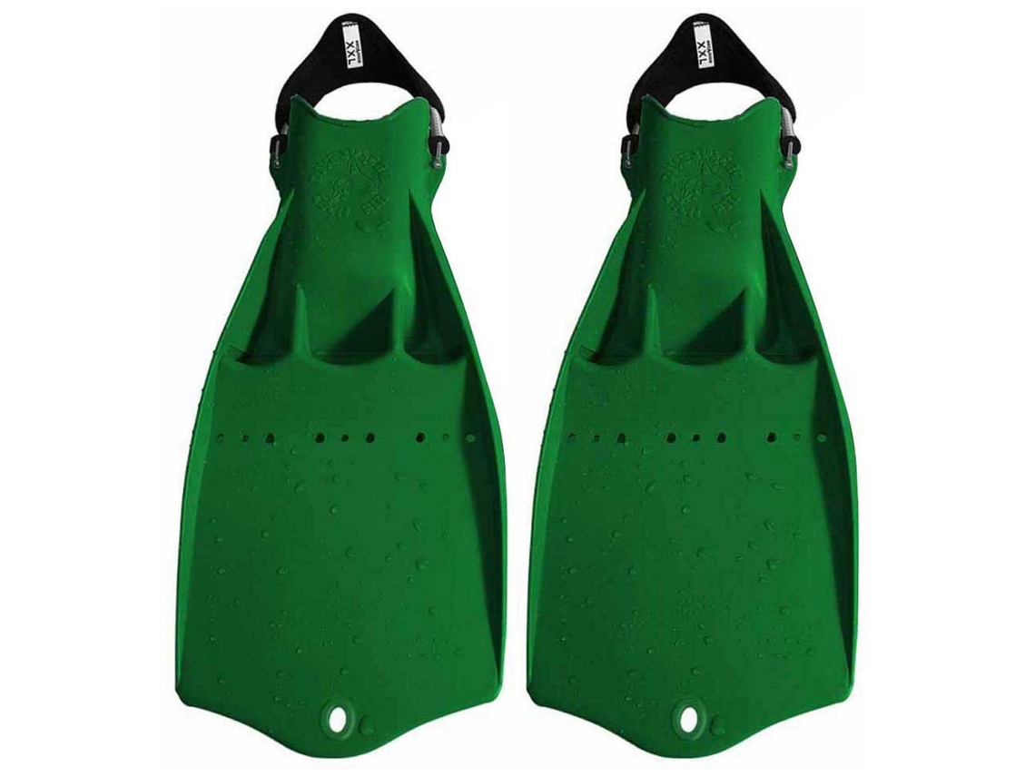 Barbatanas Tech Verde EU 42-44 DIVE SYSTEM