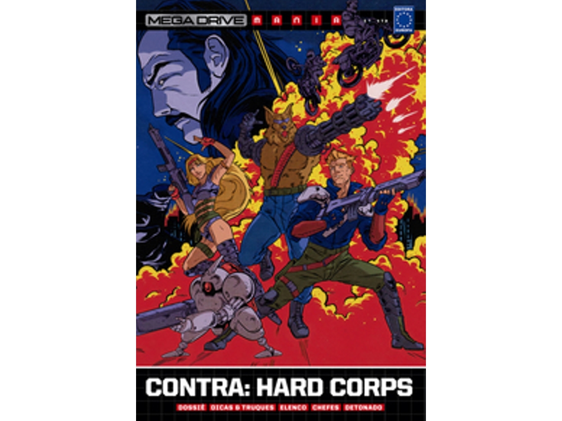 Livro Mega Drive Mania Volume 16 Contra Hard Corps De Editora Europa (português)