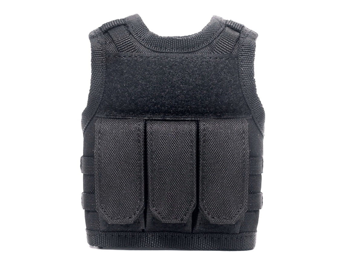 Mini Molle Coleteira para Garrafas de Cerveja Preta