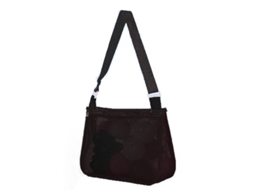 Bolsa De Armazenamento De Malha Para Brinquedos De Praia Yuysan 21x25x8cm Preto (aa24)