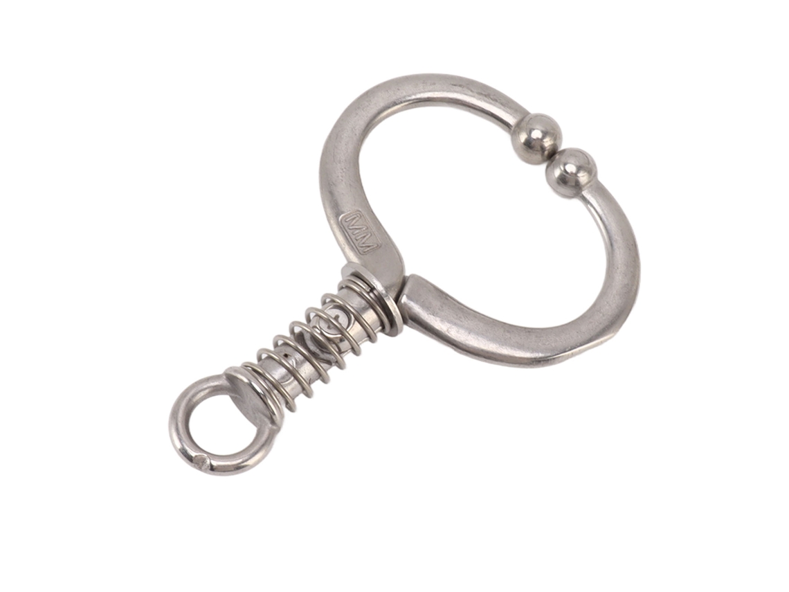 BRINCO de Nose Primerox para Gado, Aço Inoxidável, Tração, Durável