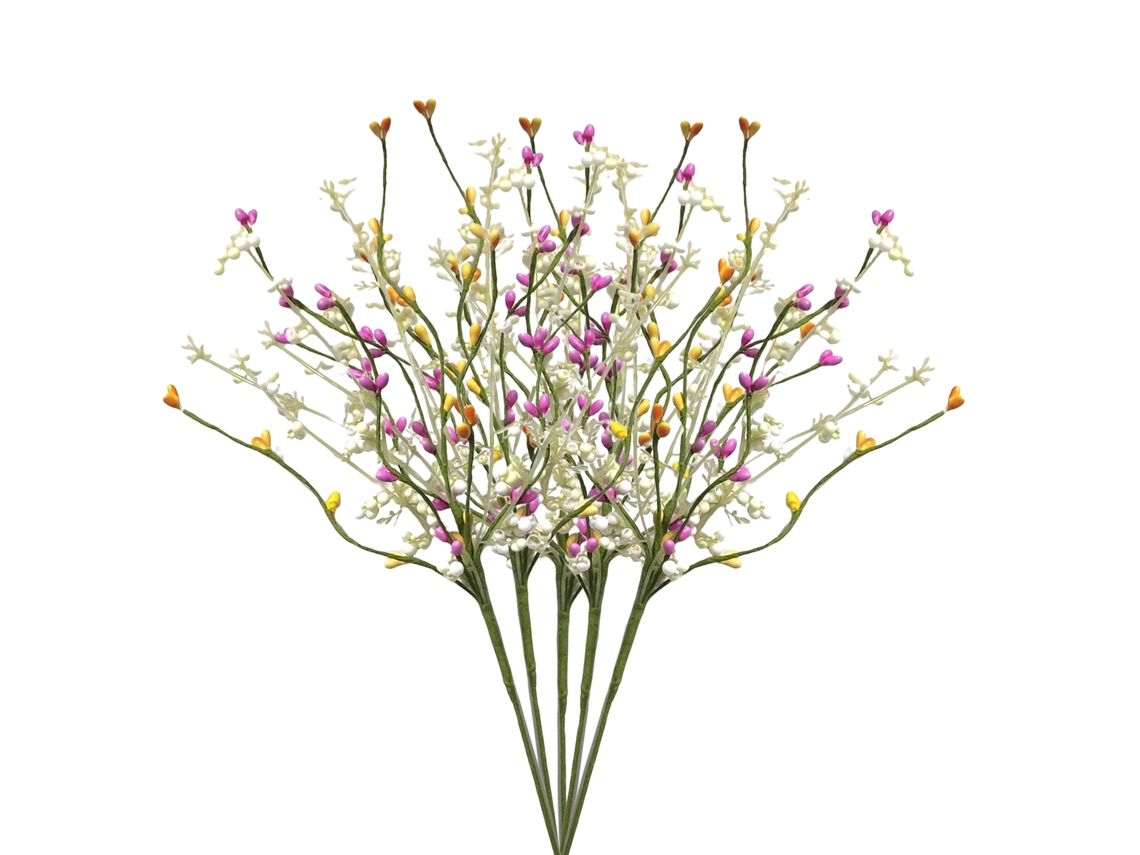 Laxiscreed Flores Artificiais Coloridas Para Primavera - Encomenda Personalizada A Partir De 20 Unidades