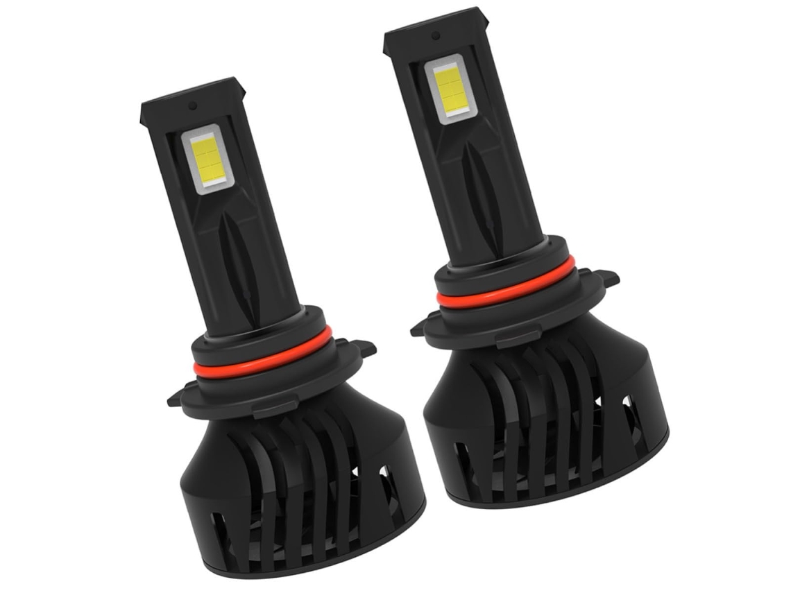 Lâmpadas De Led Para Farol Carro Em Alumínio Aeronáutico Alta Confiabilidade, Iluminação Potente Para Modelos