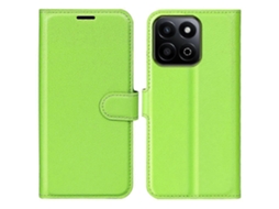 Capa De Celular De Couro Com Flip Horizontal E Textura De Lichia Com Suporte