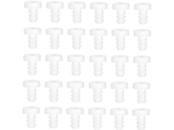 Conjunto De 50 Amortecedores Borracha Para Portas Armários, Fácil Instalação, Design Antiderrapante Para Móveis, Pisos E