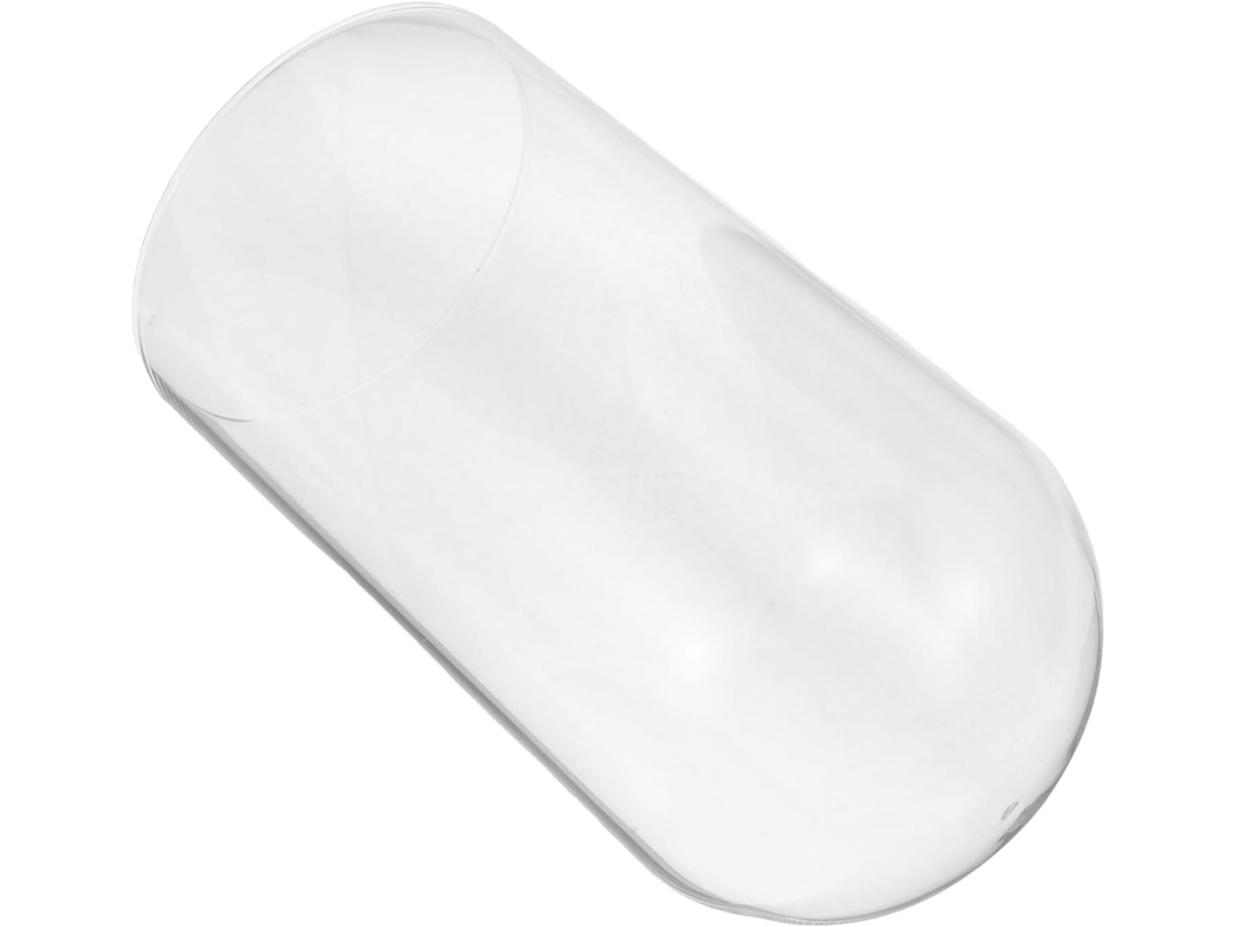 Cúpula De Vidro Transparente Yardenfun 10x 18cm Para Relógio Mecânico, Sino Decorativo À Prova De Poeira Para Exibir