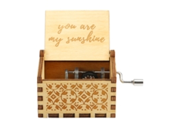 Caixa de Música Bordô com Mecanismo Corda Giratório Romântica Bailarina Giratória Joias Plástico e Metal Sem Eletricidade para AQUAFORGE