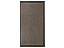 Vidaxl Tapete De Tecido Plano Para Exterior 80x150 Cm Castanho-escuro
