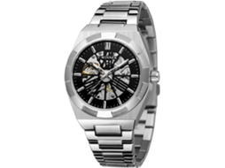 Lurelia Relógio Mecânico Masculino, Automático, Analógico, Luminoso, Turbilhão, Abs, Resistente À Água