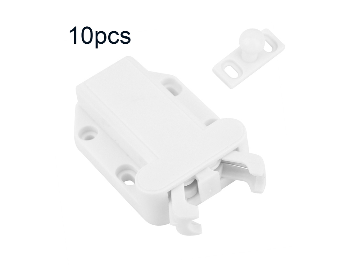Laxiscreed Fechos De Armário De Autotravamento Por Salto – Pack Com 10 Unidades Para Fácil Instalação