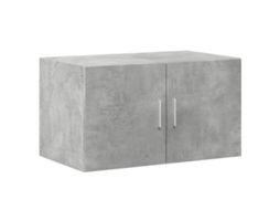Wall Cabinet, Wall Cabinets Vidaxl Cinzeto Madeira Processada (n/a)