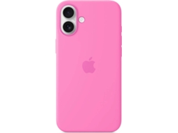 Capa Silicone APPLE para iPhone 16 Plus (Peony)