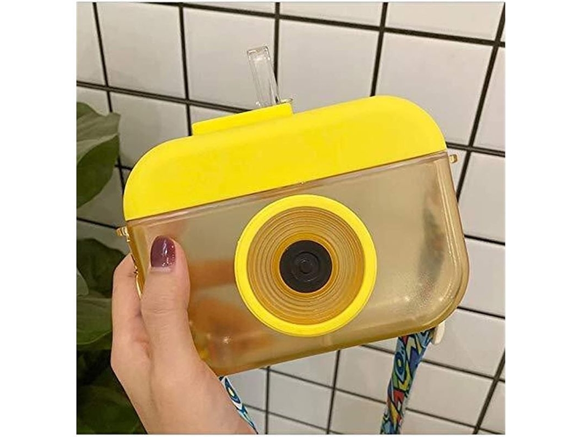 Garrafa de Água em Forma de Câmera 400ml para Atividades ao Ar Livre S/MARCA