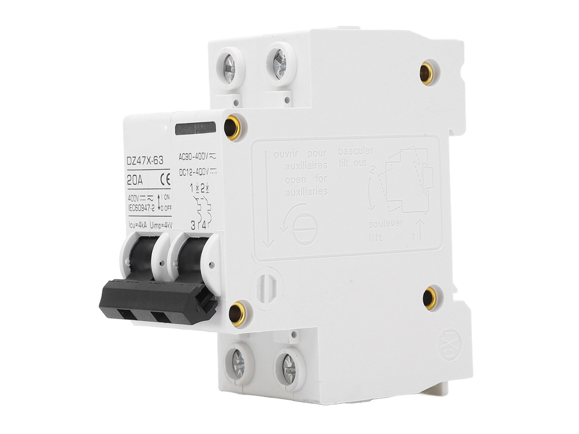 Disjuntor Mini Mcb 4P 32A 6000A 400V para Residencial