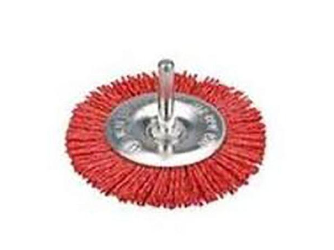 Cepillo nylon rojo 75mm cna 9475