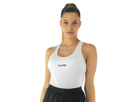 Top de Padel QUAD Mulher (Branco - S)
