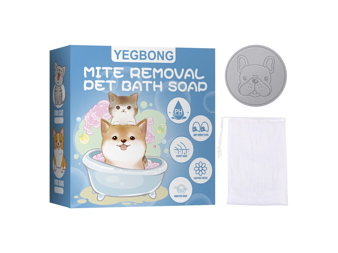 Sabonete Antiparasitário para Cães e Gatos