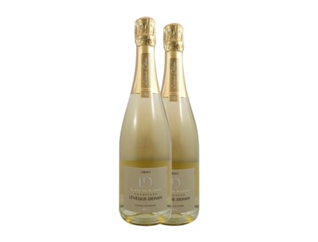 Espumante LA RUCHE Lévêque Dehan Blanc de Blancs Brut Champanhe (0.75 L - 2 Unidades)
