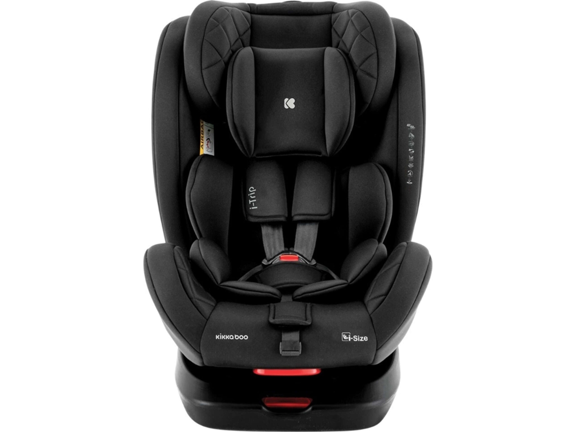 Cadeira Auto I-size 40-150cm Isofix Rotativa Cinza Itrip Kikka Boo