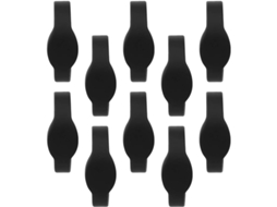 Pulseira Rfid 125khz Tk4100 De Silicone Ip68 À Prova D Água, Pacote Com 10 Unidades, 100 000 Ciclos De Leitura, 65mm De