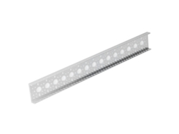 Laxiscreed Canal Em Alumínio U 48x12mm Para Estruturas Pesadas E Montagens De Alta Resistência