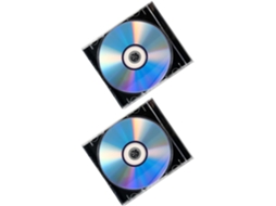 Discos Cd-r Virgens Imprimíveis, 2 Conjuntos, Plástico, Caixa