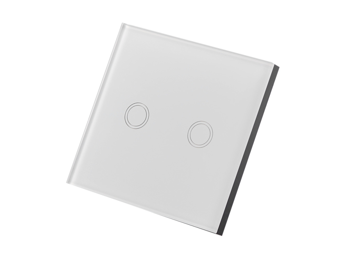 Laxiscreed Interruptor De Parede Inteligente Com Painel De Vidro Temperado E Controle Remoto