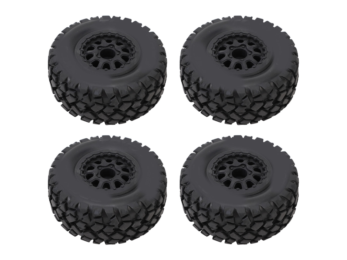 Mali 4 Pneus de Caminhão Curto Rc de Alta Tração 109mm para Substituição Traxxas Slash 1/10 Modelo de Carro