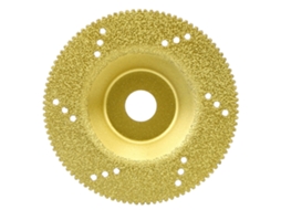 Hoja De Sierra Diamante Para Corte Y Esmerilado De Metal Hierro Fundido Fibra De Vidrio Mármol 100x25mm