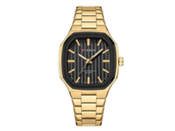 Relógio Masculino Curren 8458 Business Com Pulseira De Aço E Mecanismo De Quartzo.