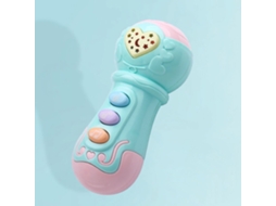 Instrumento Musical Para Bebês Multifuncional Educativo Pré-escolar Para Crianças Pequenas Microfone Verde