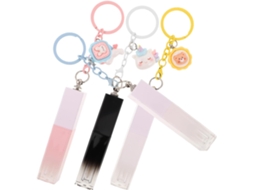 De 4 Tubos De Gloss Labial Com Efeito Degradê, Recipientes Vazios Para Maquiagem.