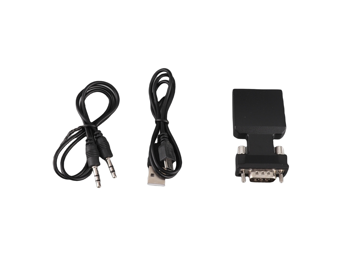 Adaptador Vga Hdmi LAXISCREED 1080p 60hz Áudio