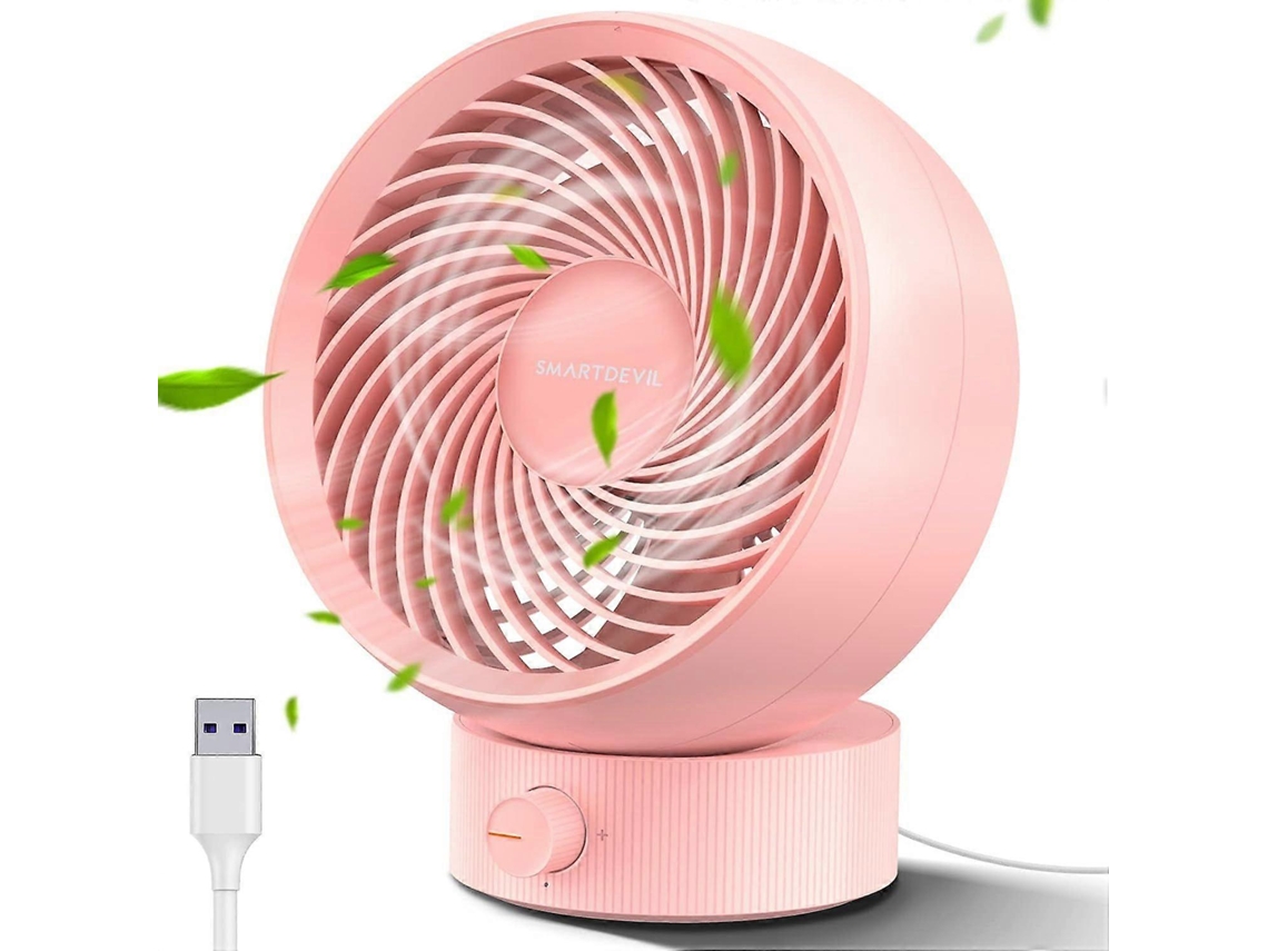 Ventoinha de Mesa, Interface Usb, Operação Silenciosa MDUG (branco)