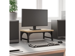 Vidaxl Suporte De Monitor 37x23x14cm Derivados Madeira Carvalho Sonoma