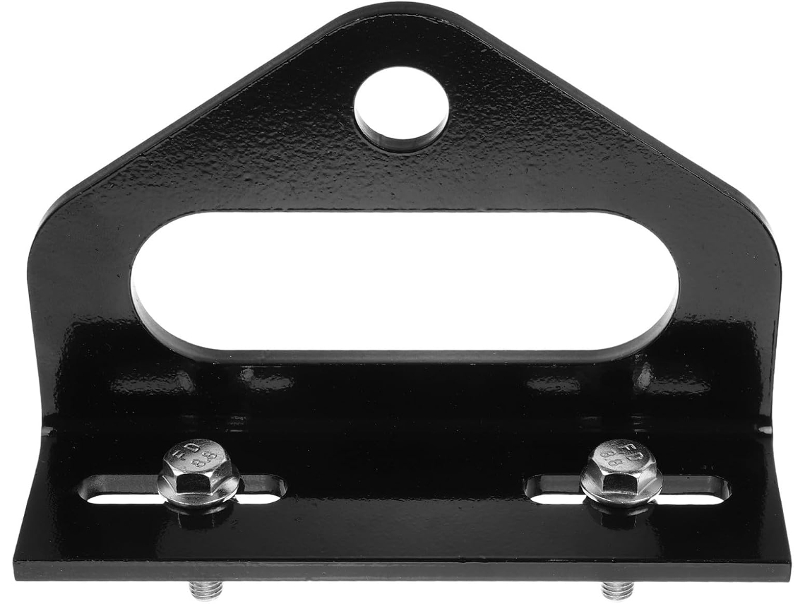 Engate De Reboque Para Cortador De Grama Em Metal Preto Com Parafusos, Instalação