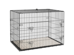 Transportadora Cães 91x62x68cm com Bandeja e Almofada, Preto
