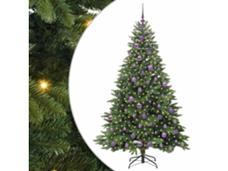 Conjunto 1 Decoração De Natal Vidaxl Verde Plástico (180 Cm)