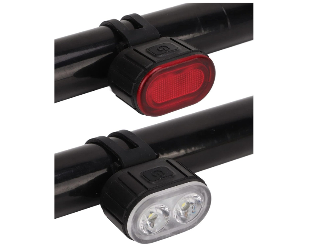 Conjunto De Luzes De Bicicleta, Luzes De Bicicleta Dianteiras E Traseiras, Luzes De Ciclo Ip65 À Prova D'água, Farol Traseiro De Bicicleta I