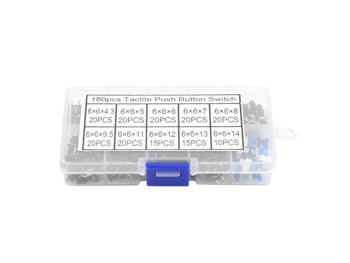 180 Botões Tácteis SMD Micro S/MARCA
