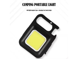 Lanterna Portátil Multifuncional de Chaveiro com Cob Led, Recarregável Usb Recarregável c, Magnética, Ideal para Exterior e Reparos STELASPLEN